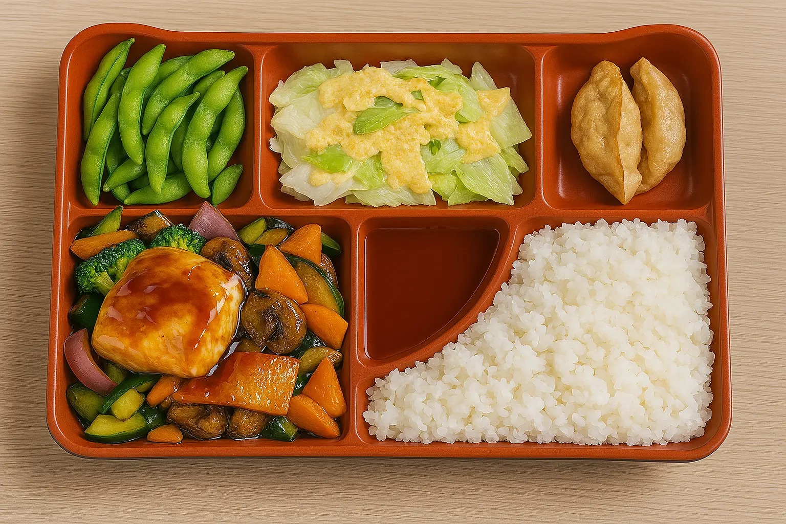Salmon Teriyaki Bento Box